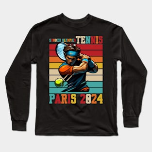 summer games tennis paris 2024 Long Sleeve T-Shirt